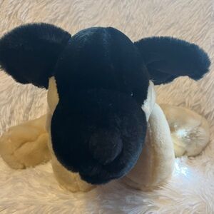 Adorable Black and Tan Stuffed Dog Toy Commonwealth